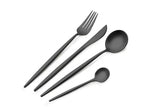 Load image into Gallery viewer, Luxury Portuguese Cutlery Set (1 Set Fork, 1 Knife, 1 Large Spoon, 1 Small Spoon)